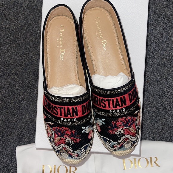 Dior Espadrilles black multicolor - Picture 6 of 8